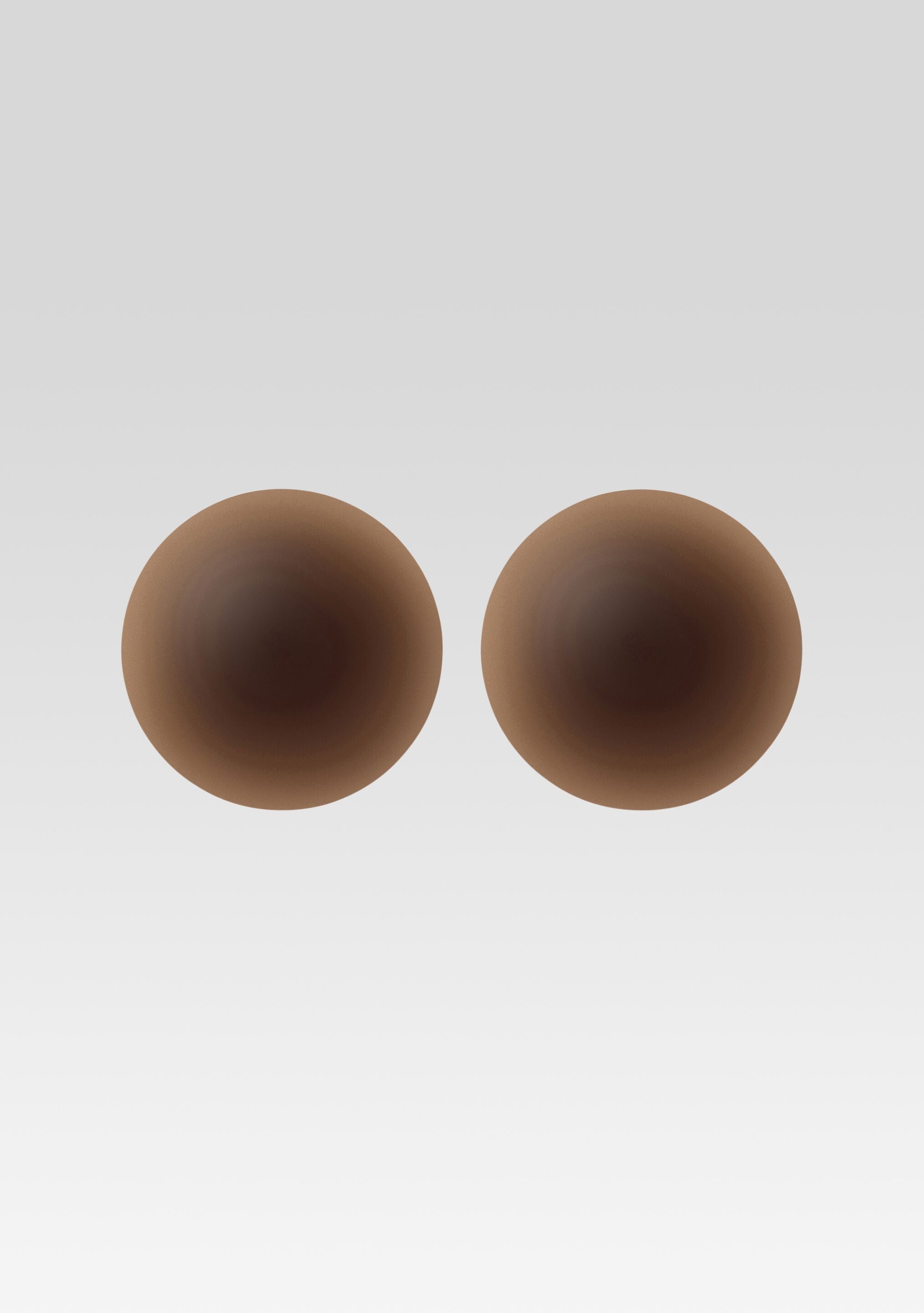 NO-SHOW NIPPLE COVERS - Coffee