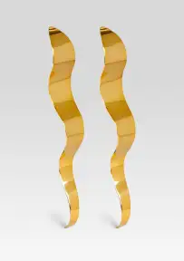 Wavy Earring - Gold