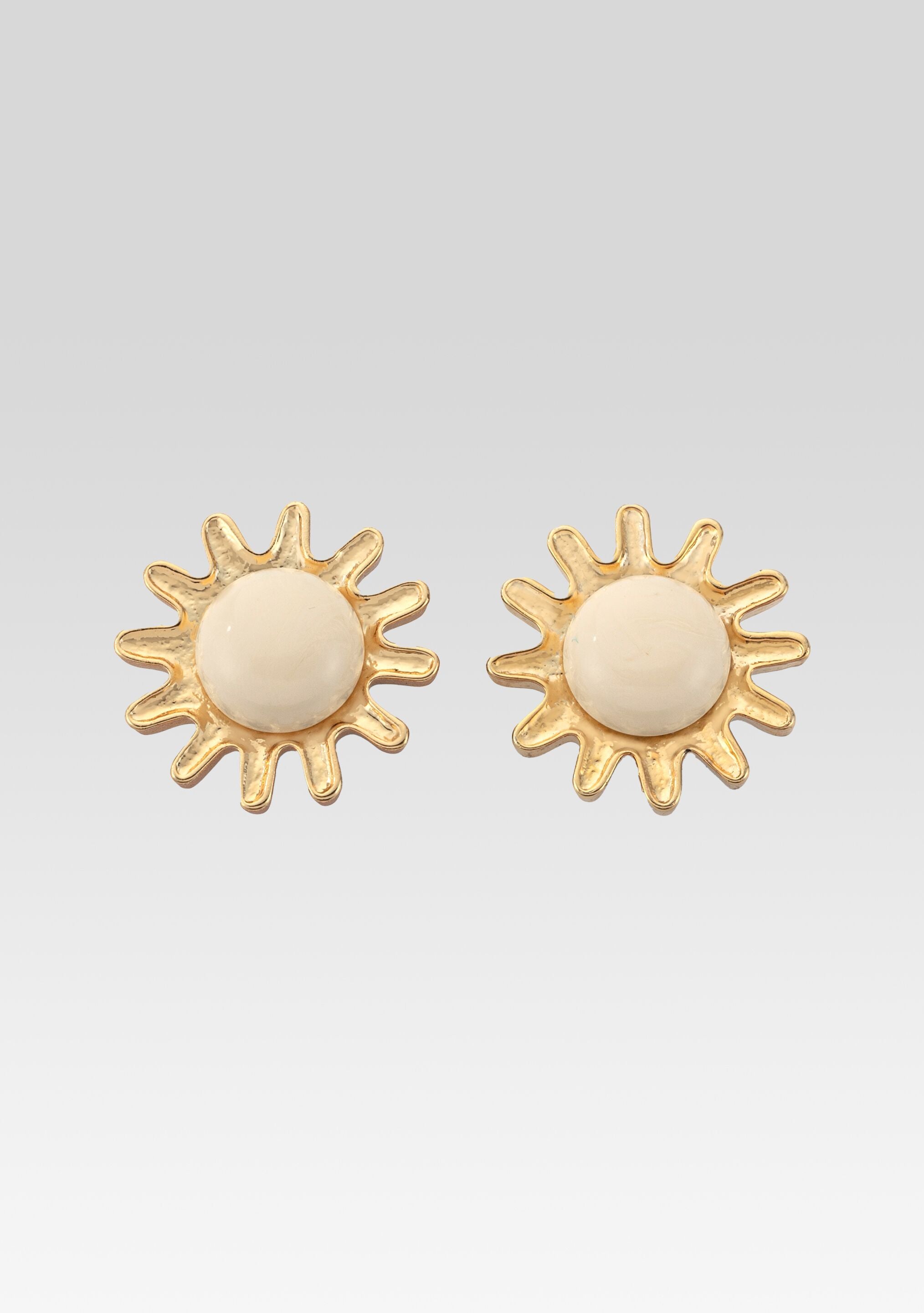 Luna Earrings - Bronze