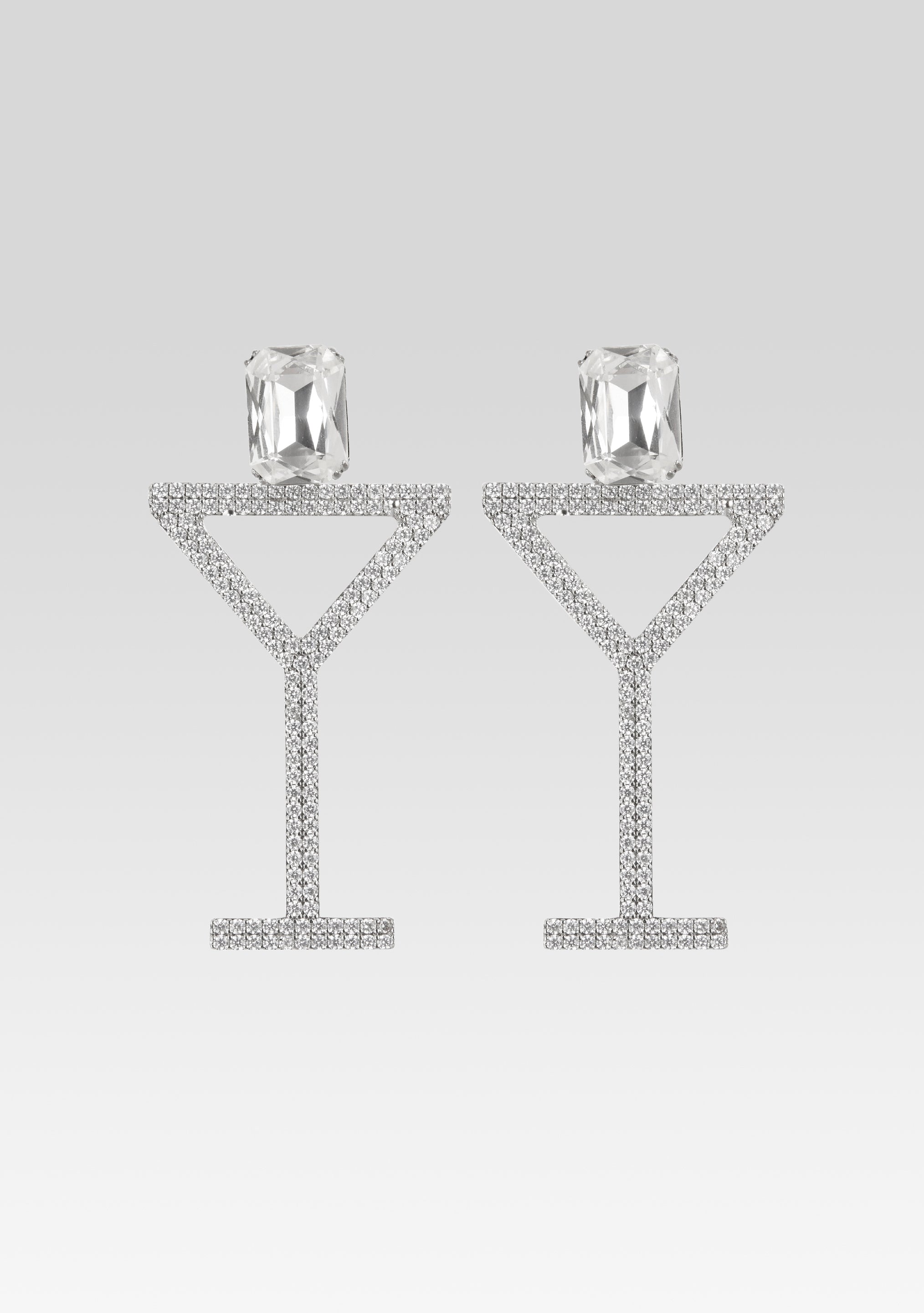 Gin Earrings - Silver