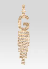 Alphabet Earring(Gold,Letter A)