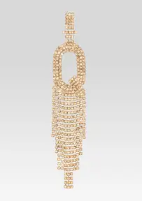 Alphabet Earring(Gold,Letter A)