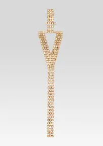 Alphabet Earring(Gold,Letter A)