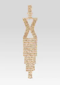 Alphabet Earring(Gold,Letter A)