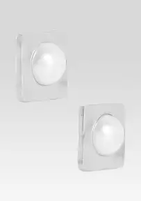 Nikki Pearl Earrings - Silver with Pearl