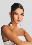 Jules Pearl Earrings - Silver