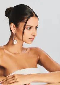 Leni Earrings - Silver