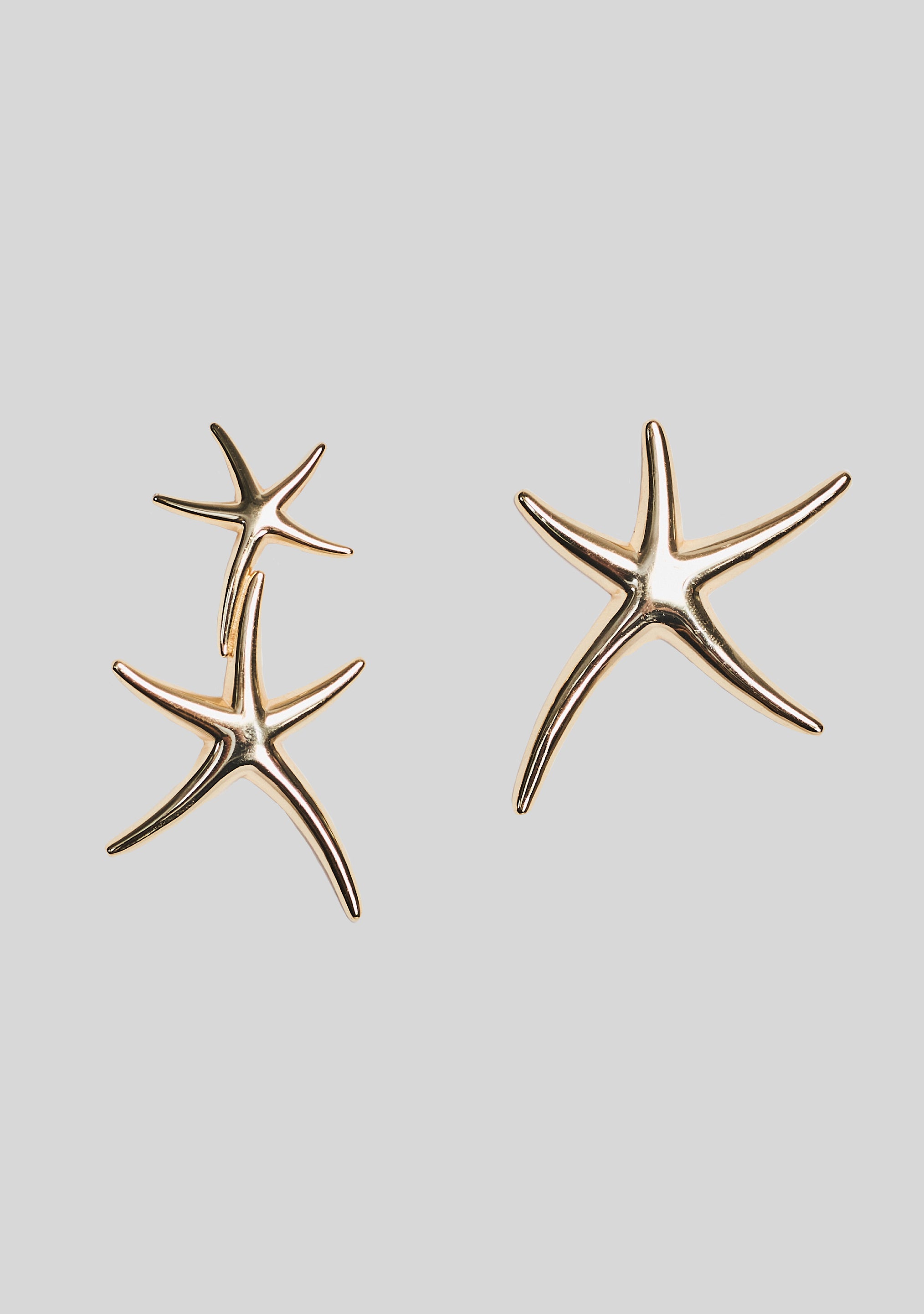 Marine Earrings - Shiny Gold