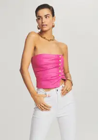 Joelle Top(Neon Pink,XXS)
