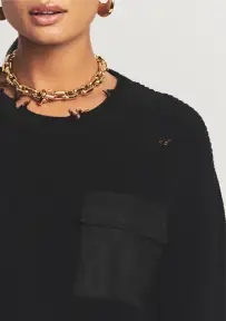 Devin Sweater(Black,XXS)
