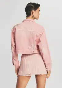 Ryan Cropped Jacket(Vintage Blush,XXS)
