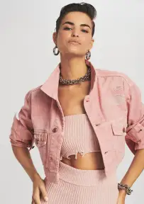 Ryan Cropped Jacket(Vintage Blush,XXS)