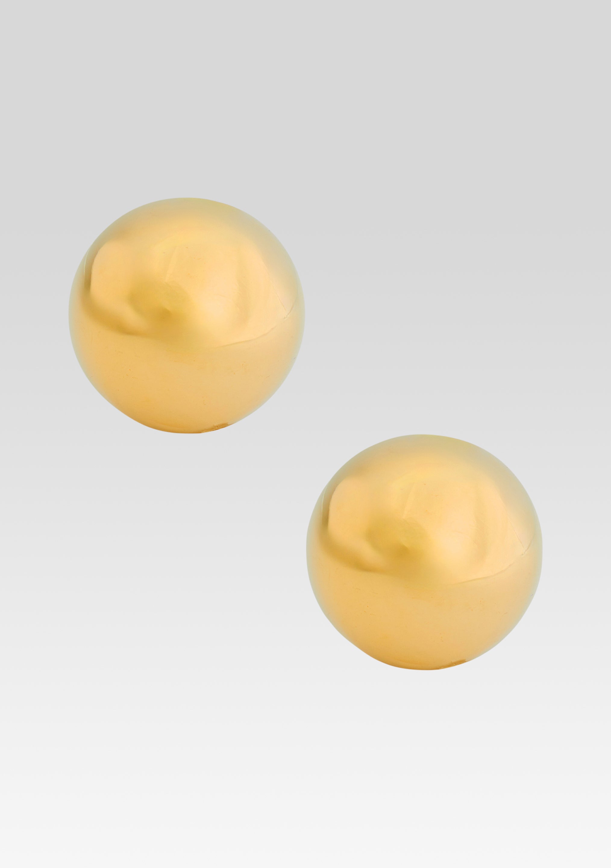 Sphere Earrings - Gold