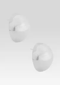 Sphere Earrings - Silver
