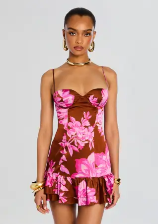 Shelby Dress(Camellia Reverie,XXS)