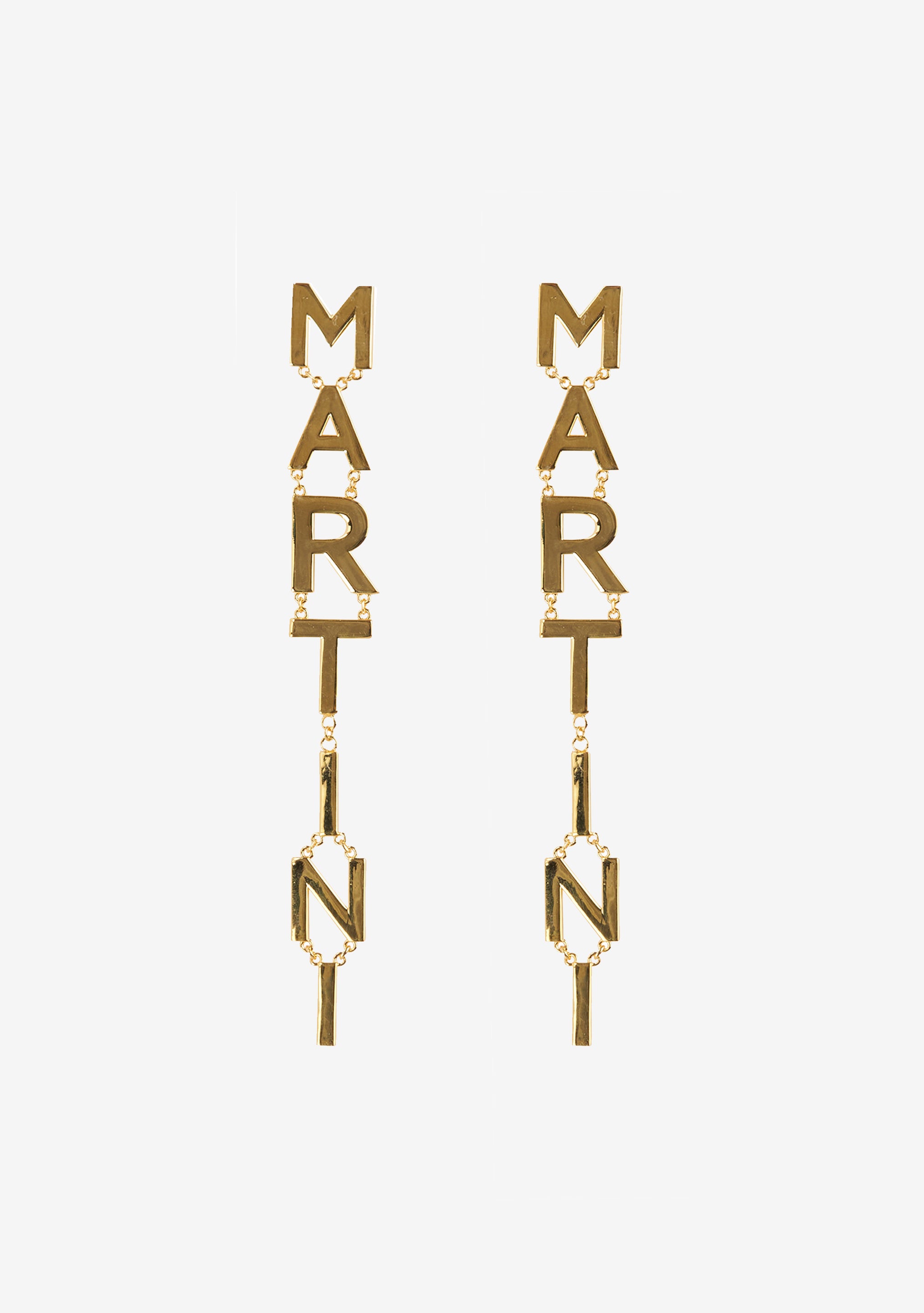 Martini Earrings - Gold