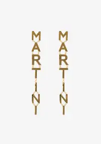 Martini Earrings - Gold