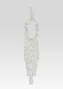 Alphabet Earring(Silver,Letter A)