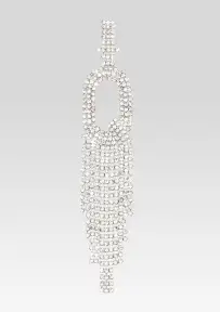 Alphabet Earring(Silver,Letter A)