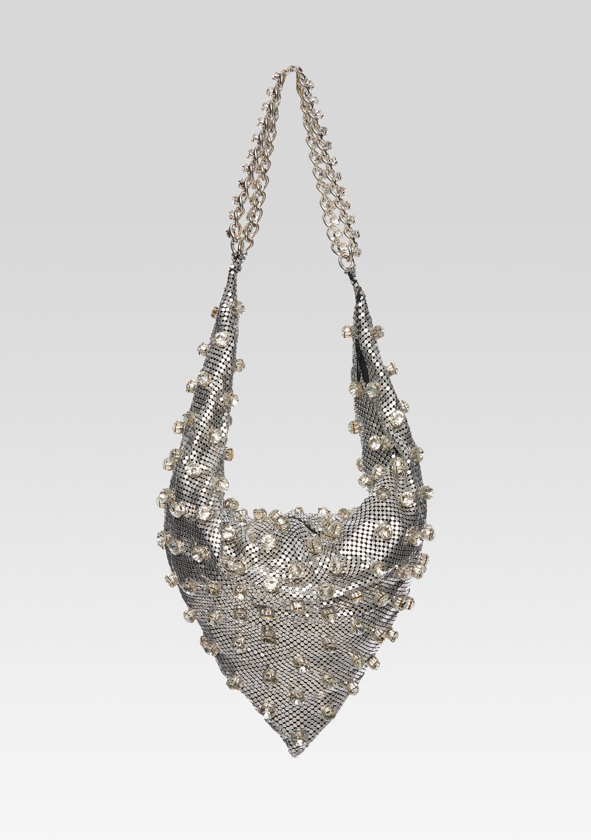 Sunita Metal Bag - Silver