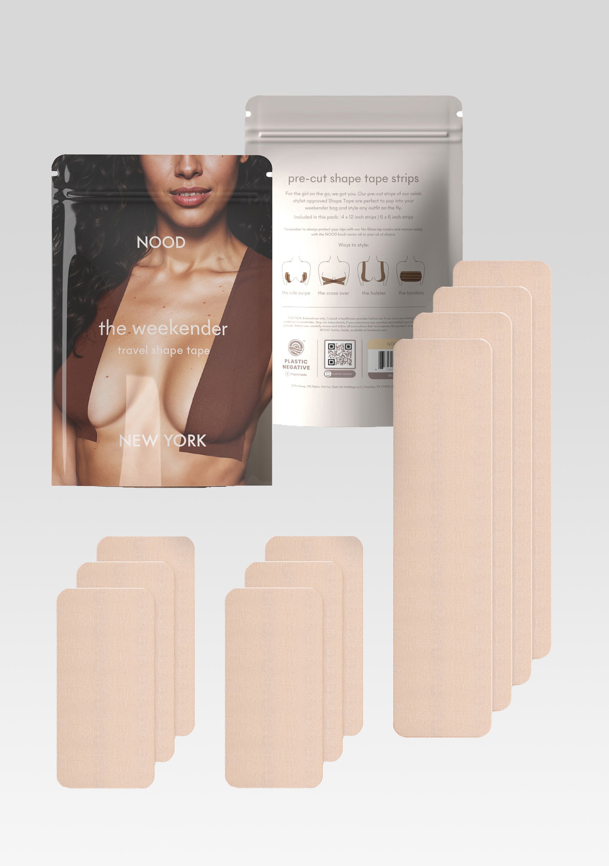 Weekender Pre-Cut Shape Tape - Buff