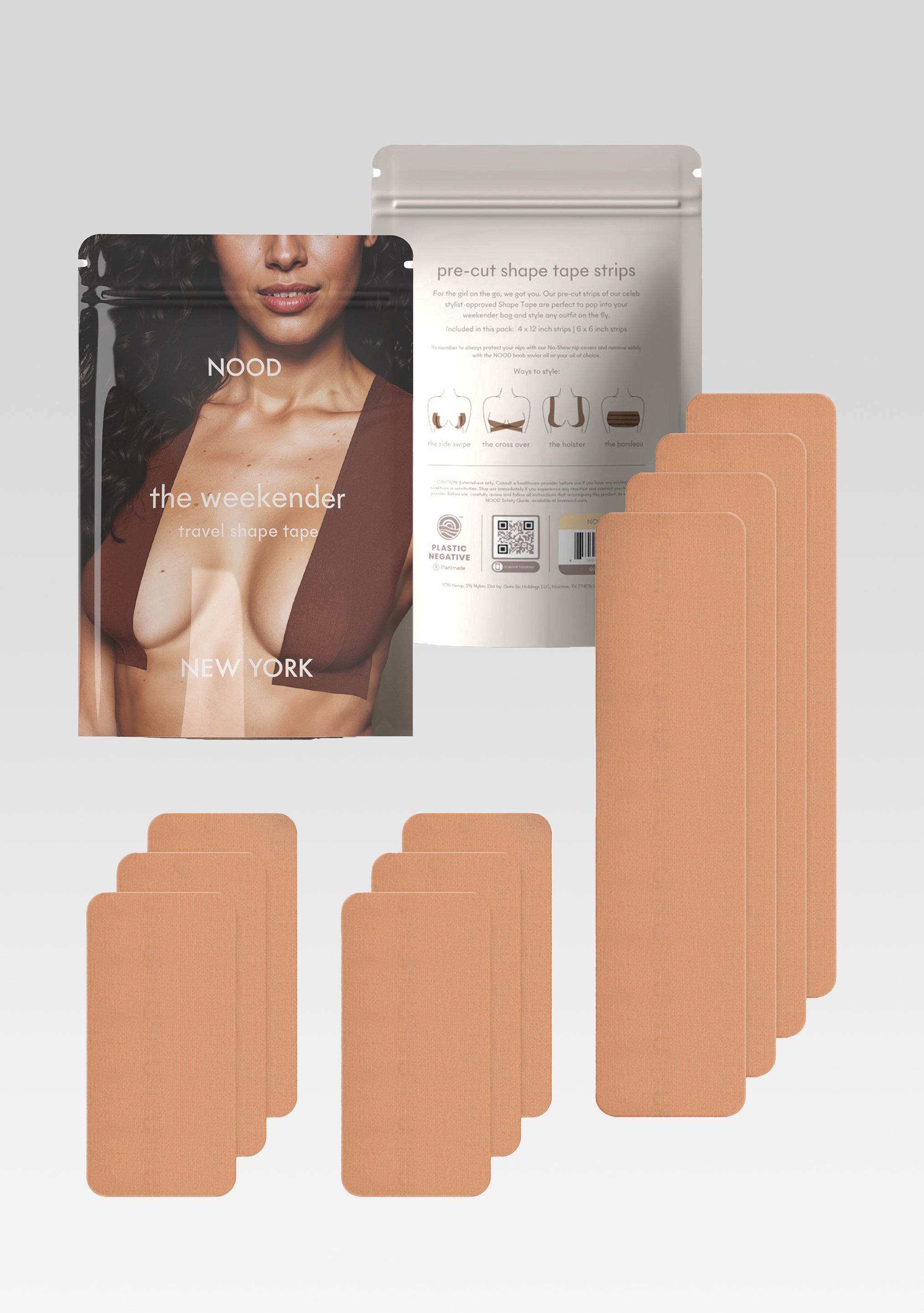 Weekender Pre-Cut Shape Tape - Soft Tan