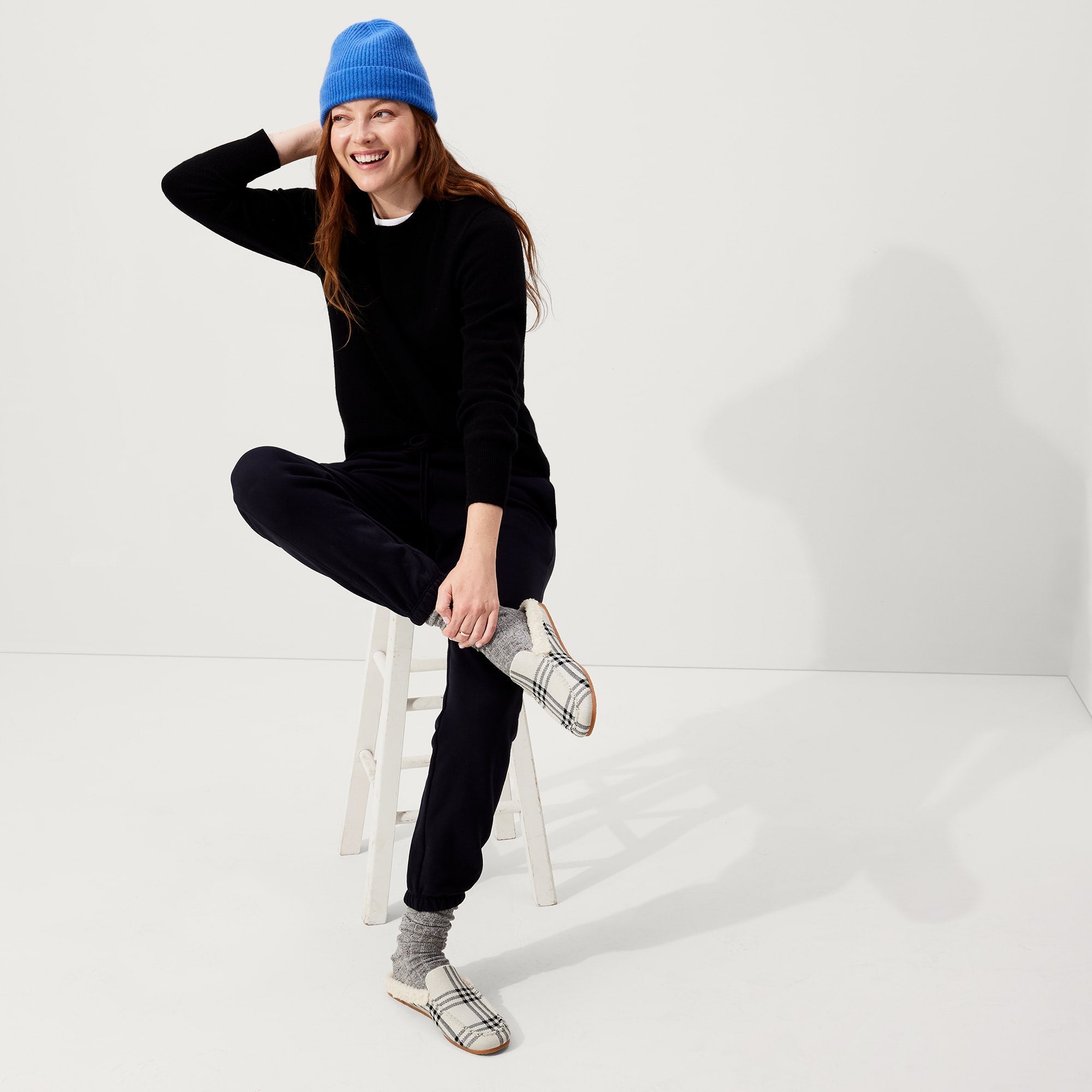 The Scuff Slipper - Cozy Plaid(Cozy Plaid,5)