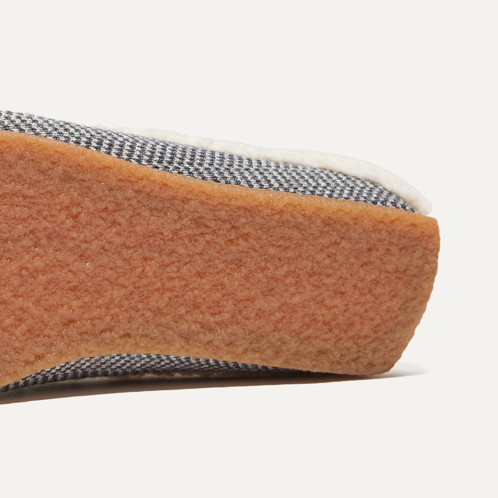 The Scuff Slipper - Grey Herringbone(Grey Herringbone,5)