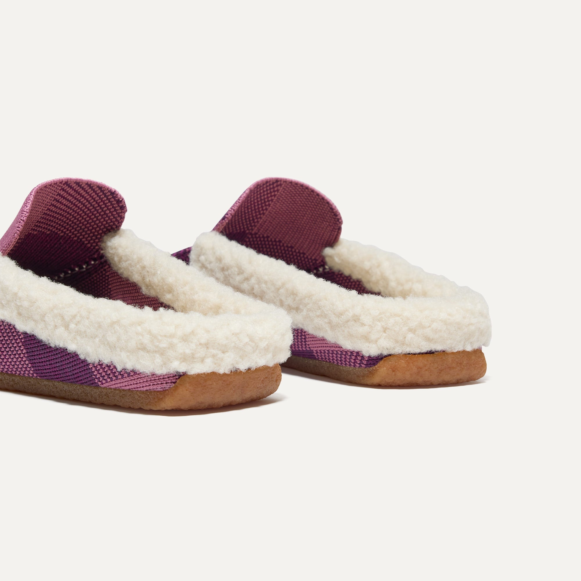 The Scuff Slipper - Mauve Buffalo Check(Mauve Buffalo Check,5)
