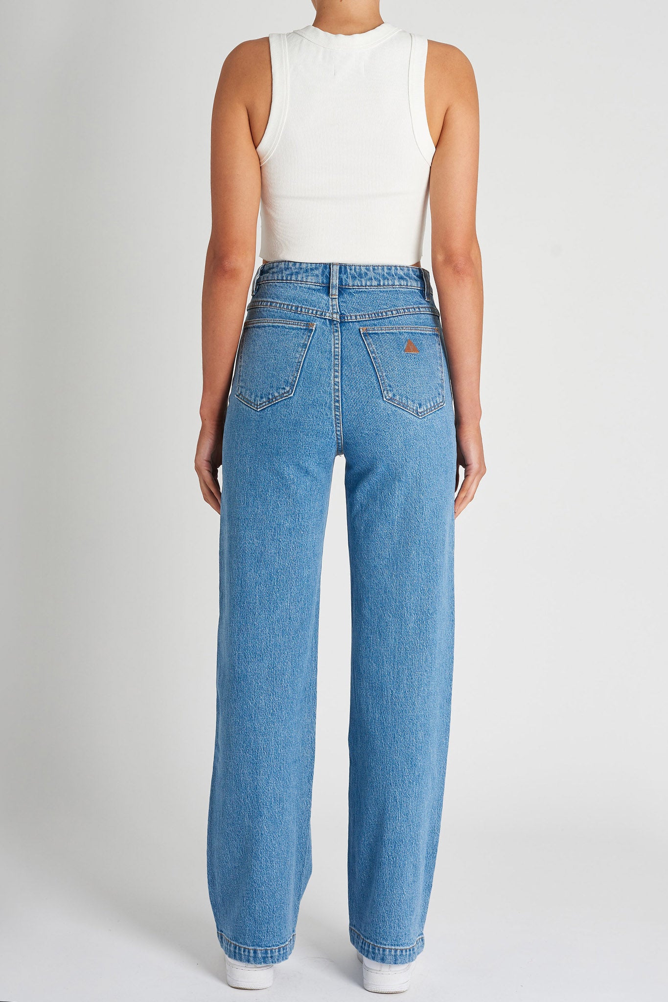 Abrand 94 High And Wide Debbie Jeans Mid Blue(24)