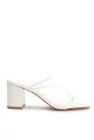 BiLLiNi Yazmin Block Heel White(6)
