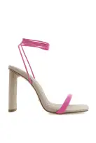 BiLLiNi Payson High Block Heel Linen Pink(6)