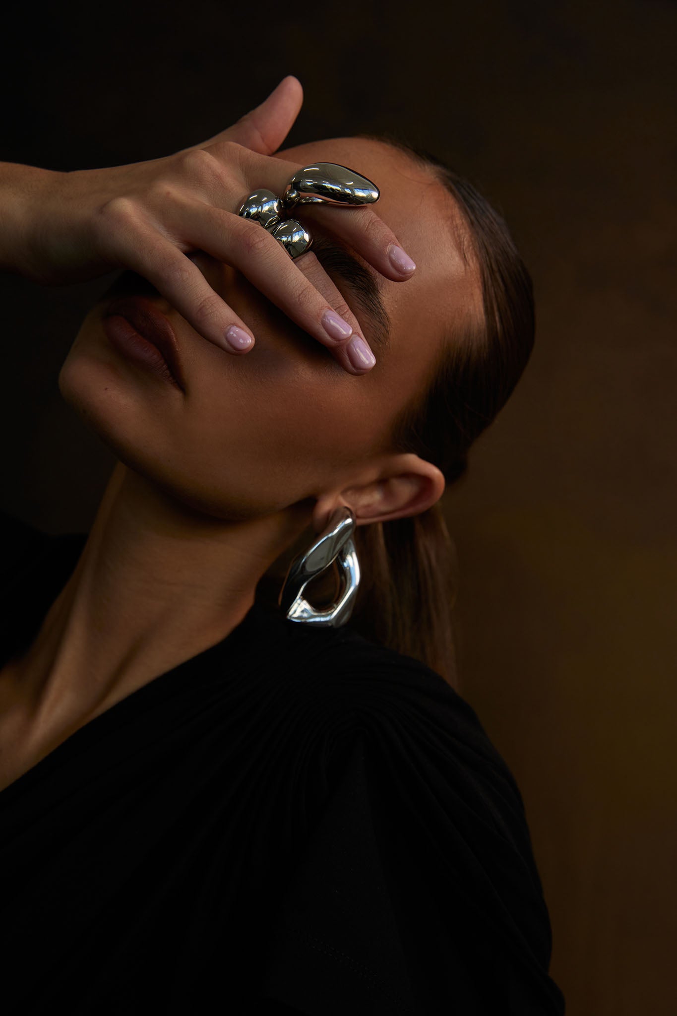 NOAH Knuckle Ring Silver