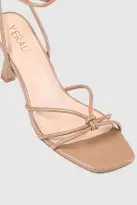 VERALi Peachy Stiletto Sandals Dark Camel Smooth(5)