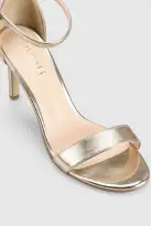 VERALi Mattie Strappy Heels Champagne Smooth(5)
