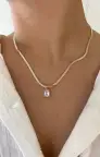 ALV Jewels Diana Necklace ~ Gold