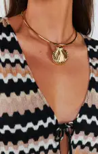 Frasier Sterling Croatia Gold Choker ~ Gold(OS)