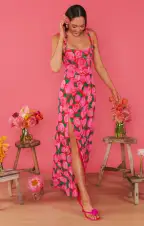 Willow Maxi Dress ~ Rosie Blooms(XS)