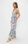 Paxton Midi Dress ~ Flower Shop(XS)