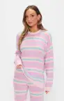Feel Good Sweater ~ Cotton Candy Stripe Knit