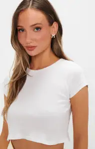 Faithy Jewels Pearl Bow Earrings ~ Gold(OS)