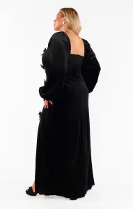 Eloise Dress ~ Velvet with Rhinestone Bows(XS)