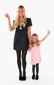 Jeannette Dress ~ Black Blooms Jacquard(XS)