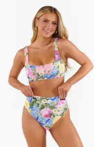 Sail Bottom ~ Flower Shop Rib Scrunch(XS)