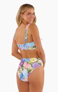 Sail Bottom ~ Flower Shop Rib Scrunch(XS)