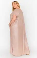 Worldly Dress ~ Champagne Glitz Knit(XS)