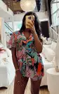 Sunday Morning Sleep Set ~ Tropical Paradise Knit(XS)