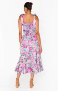 Garden Midi Dress ~ Cottage Floral Multi(XXS)