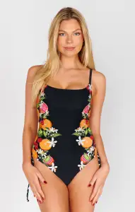 Maldives One Piece ~ Tropical Sangria Multi(XS)