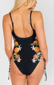 Maldives One Piece ~ Tropical Sangria Multi(XS)